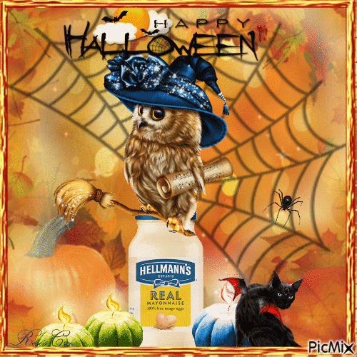 Concours : Hellmann's Mayonnaise - Halloween - Ilmainen animoitu GIF