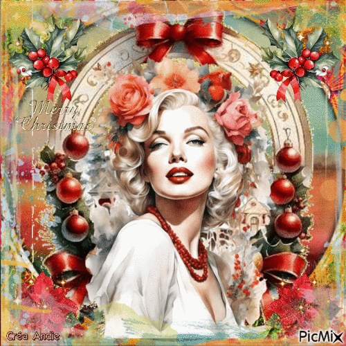 Marilyn Monroe, Actrice américaine - 免费动画 GIF