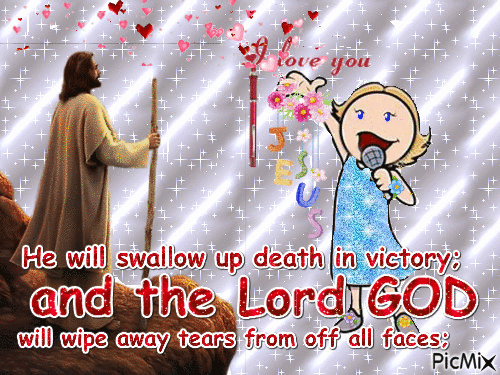 I Love you Jesus! - Animovaný GIF zadarmo