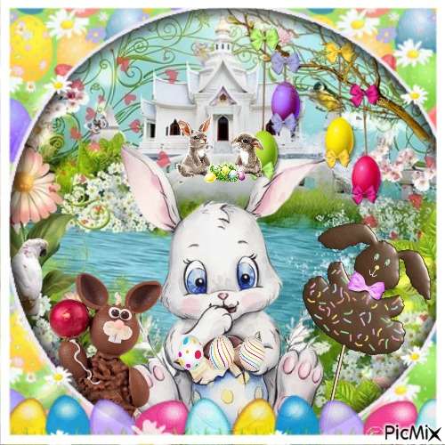eAt mORe cHoCO BunnY - Free PNG