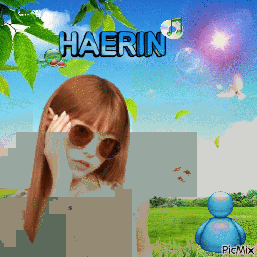 Haerin - GIF animate gratis