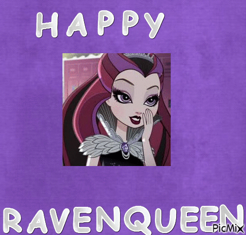 raven queen ever after high - GIF animate gratis