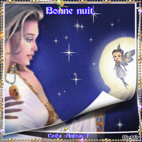 Bonne nuit.Betty Boop - GIF animé gratuit