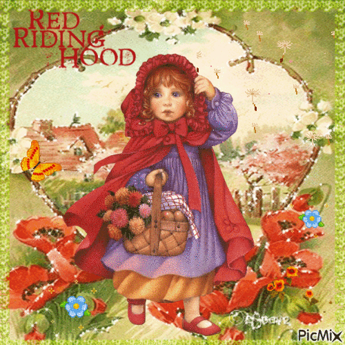☆☆Little Red Riding Hood☆☆ - Free animated GIF