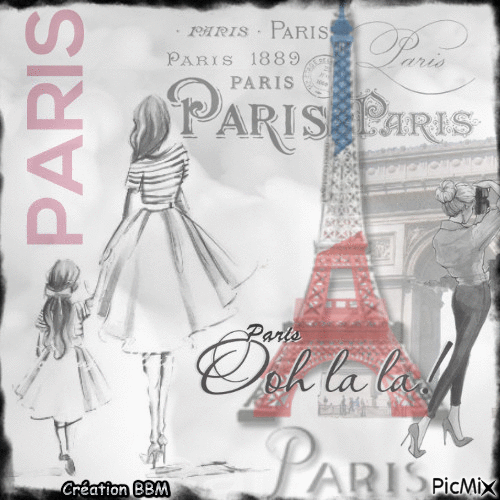 Paris par BBM - Animovaný GIF zadarmo