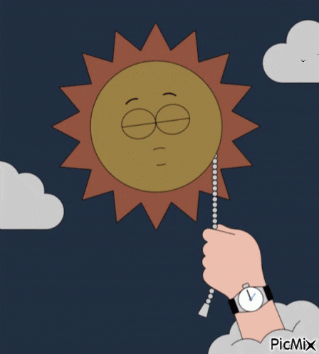 Noche y día - Zdarma animovaný GIF
