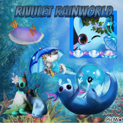 Rivulet Rainworld - Gratis animerad GIF