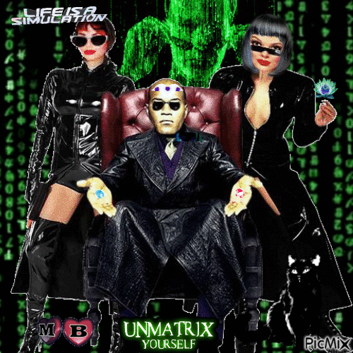 The Matrix - GIF animado gratis