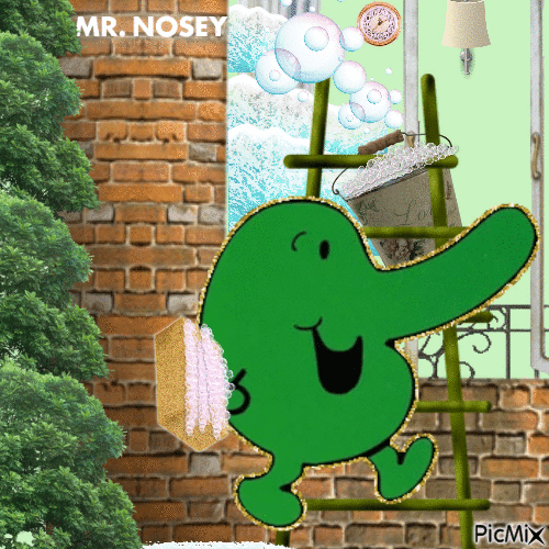 MR NOSEY - Free animated GIF