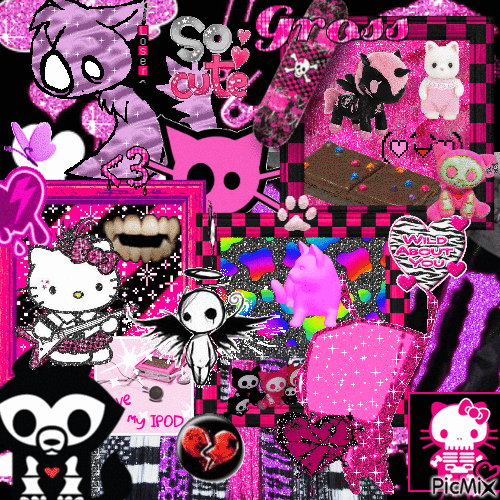 Pink Edge/Emo - Besplatni animirani GIF
