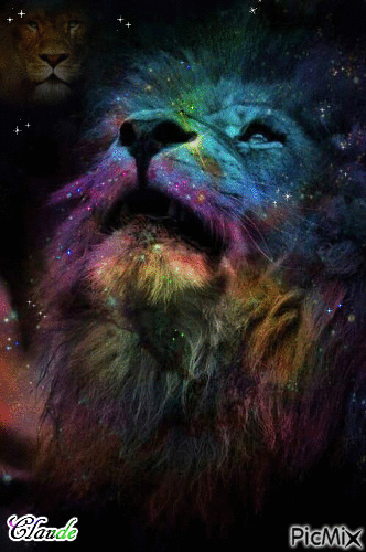 Lion - Animovaný GIF zadarmo
