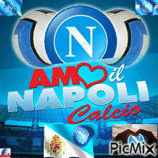 Napoli nel cuore - Бесплатный анимированный гифка