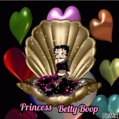 Betty boop - Gratis animerad GIF