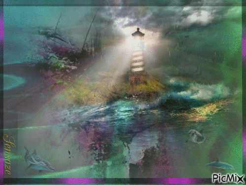 Lighthouse - Ingyenes animált GIF