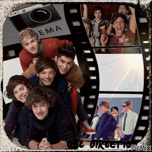 One Direction - GIF animado grátis