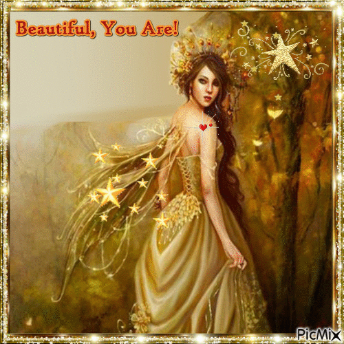 Beautiful, You Are! - Free animated GIF