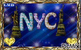 NYC - Darmowy animowany GIF