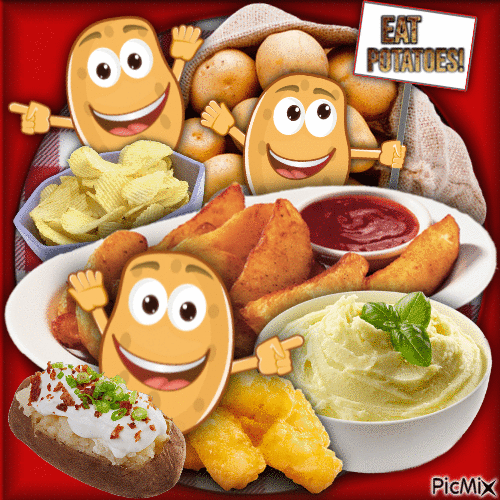 Potatoes! 1-26-24 - Bezmaksas animēts GIF