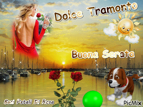 DOLCE TRAMONTO - Бесплатный анимированный гифка