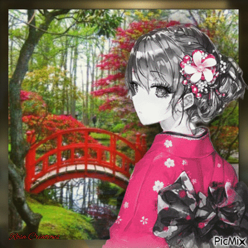 Concours : Manga geisha - GIF เคลื่อนไหวฟรี