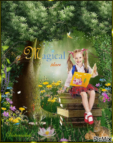 Magical place - Бесплатный анимированный гифка