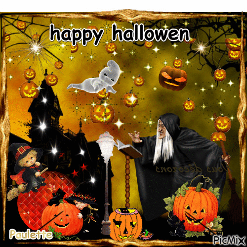 hallowen - Бесплатный анимированный гифка