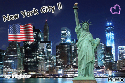 NY City - Zdarma animovaný GIF
