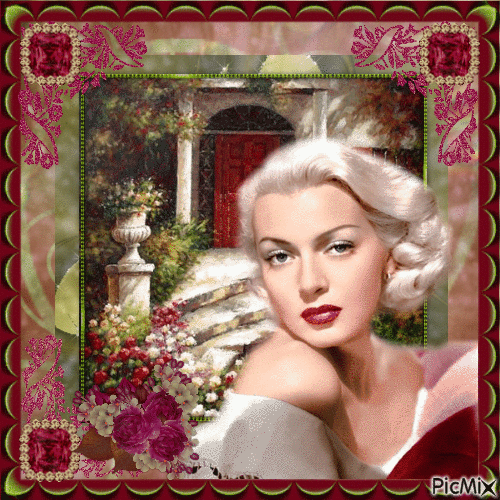 Lana Turner, Actrice américaine - GIF animasi gratis