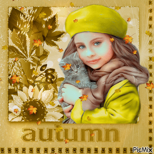 Herbst Gelb - Gratis geanimeerde GIF
