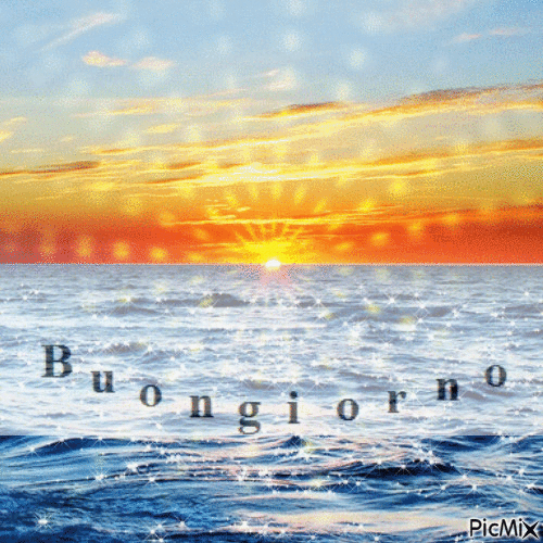 Buongiorno - Bezmaksas animēts GIF