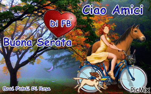 Ciao Amici - Darmowy animowany GIF
