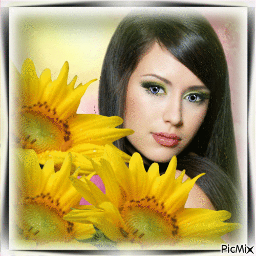 Hoa Hướng dương - Безплатен анимиран GIF