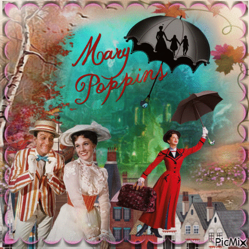 Mary poppins - GIF animado grátis