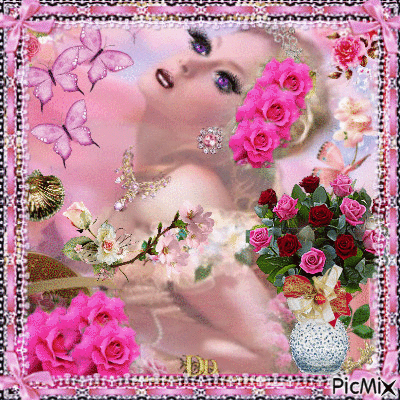 Pretty in Pink. - Gratis geanimeerde GIF