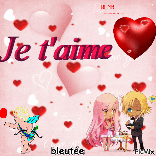 bonne saint valentin - Bezmaksas animēts GIF