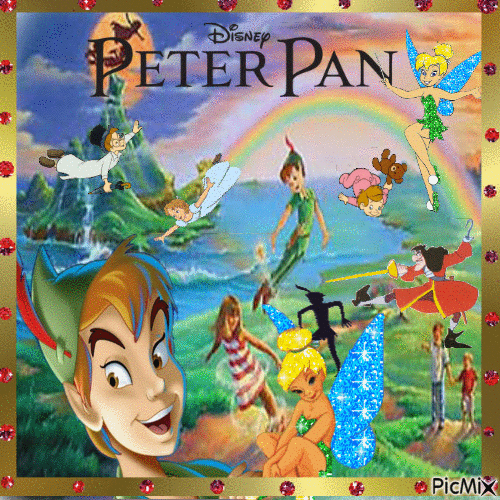 Peter Pan - Darmowy animowany GIF