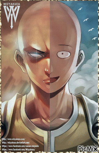 One punch man - Free animated GIF