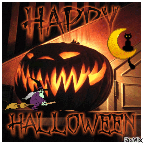 Happy Halloween 2023 - Безплатен анимиран GIF