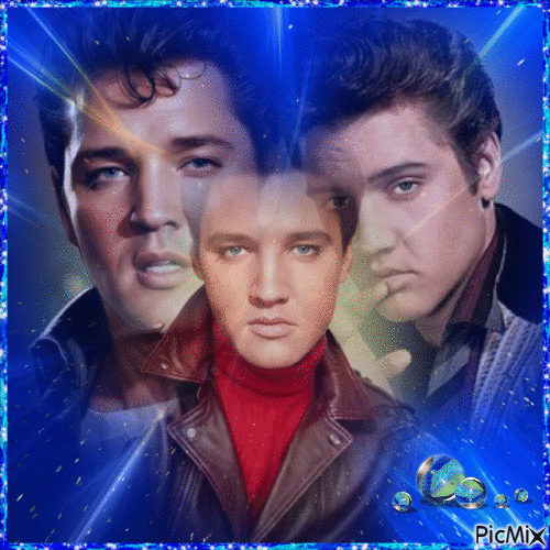 Elvis Presley. - GIF animate gratis
