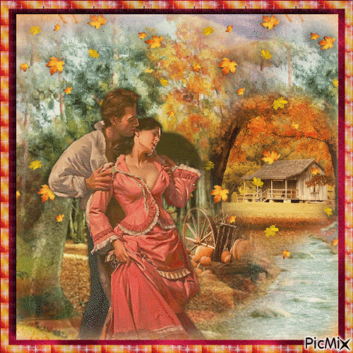 Autumn Romance in September - Безплатен анимиран GIF