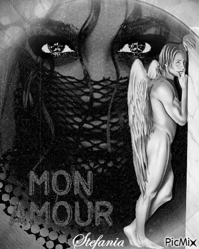 Mon amour angel.. - Animovaný GIF zadarmo