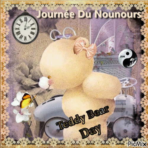 Journée Du Nounours - Δωρεάν κινούμενο GIF