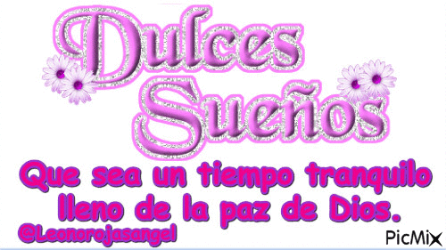 DULCES SUEÑOS - Free animated GIF