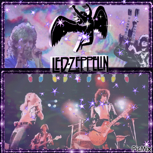 Led Zeppelin - Animovaný GIF zadarmo