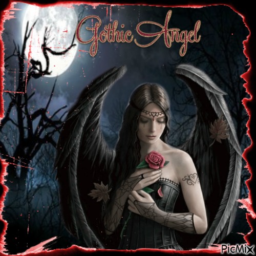 Gothic Angel - PNG gratuit