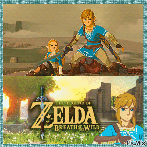 The legend of Zelda - Breath of the wild - GIF animé gratuit