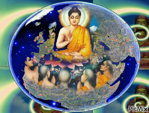 BUDDHA BLESSINGS - Zdarma animovaný GIF