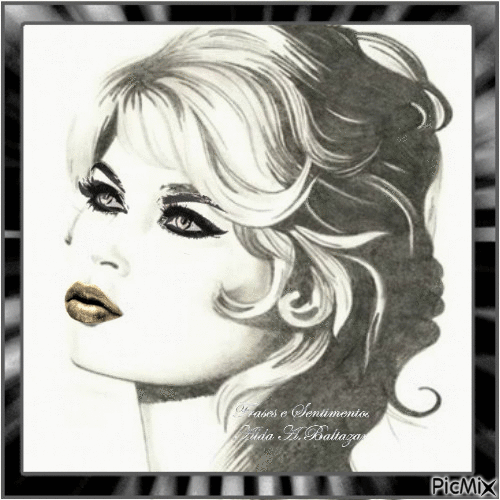 Brigitte Bardot - Gratis animerad GIF