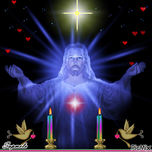 Jesus Cristo - Darmowy animowany GIF