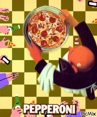Pepperoni - Ingyenes animált GIF